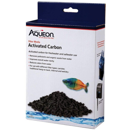 Aqueon QuietFlow Activated Carbon Filter Media - 1 lb