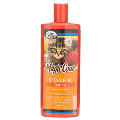 Magic Coat Cat & Kitten Tearless Shampoo - 12 oz