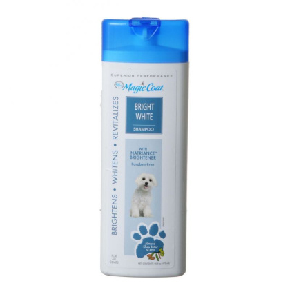 Magic Coat Bright White Dog Shampoo Almond Shea Butter Scent - 16 oz