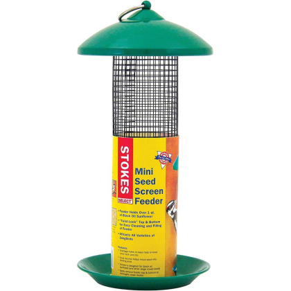 More Birds Mini Seed Screen Wild Bird Feeder - 1 qt capacity