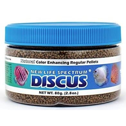 New Life Spectrum Natural Color Enhancing Discus Regular Pellets - 80 g