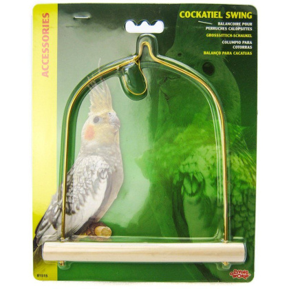 Living World Cockatiel Wood Swing - 5.5\