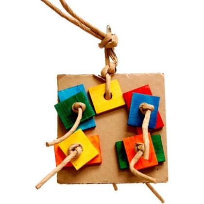 Zoo-Max Birdie Pizza Bird Toy - Small 6\