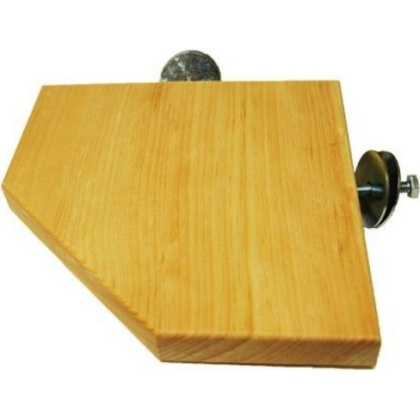 Zoo-Max Cage Corner Shelf with Angle - Small 5\