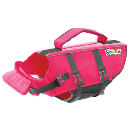 Outward Hound Granby Splash Pink Dog Life Jacket - Medium girth 21-27\