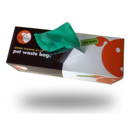 Lola Bean Pet Waste Bags - Lemon Scent - 200 Bags - 13\