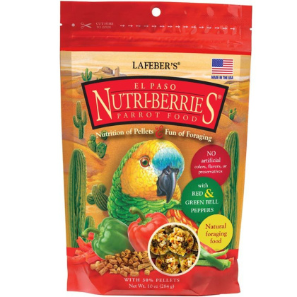 Lafeber El Paso Nutri-Berries Parrot Food - 10 oz
