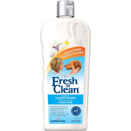 Fresh n Clean Classic Fresh Scented Dog Conditioner For Extra Hyrdation  - 18 oz