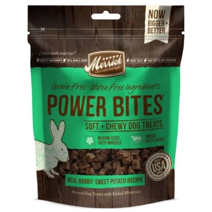 Merrick Grain Free And Gluten Free Dog Treats with Real Rabbit And Sweet Potato - 6 oz