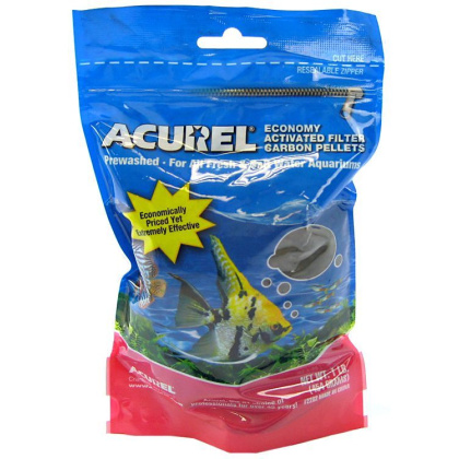 Acurel Economy Activated Filter Carbon Pellets - 16 oz