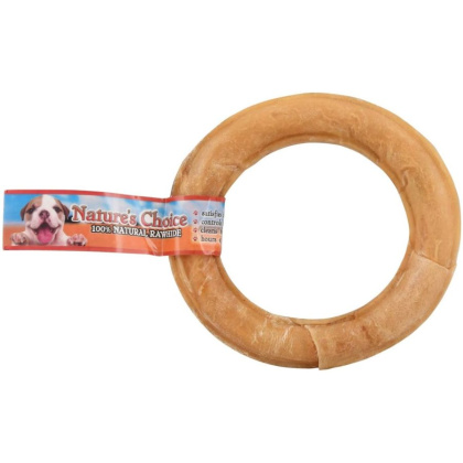 Loving Pets Nature\'s Choice Pressed Rawhide Donut - Large - (6\