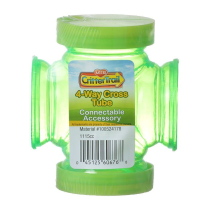 Kaytee Crittertrail Fun-Nel Tube - 4 Way - 1 Pack - (4\