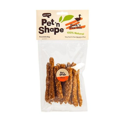 Pet \'n Shape Duck \'n Rice Stix Dog Treats - 3 oz