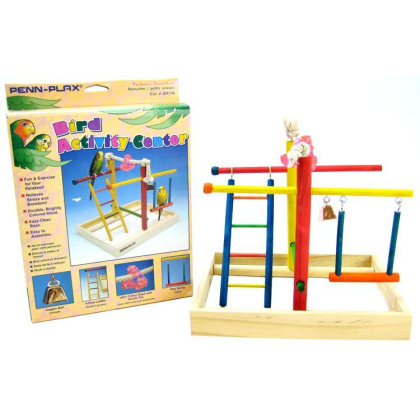 Penn Plax Bird Activity Center - Medium - Parakeets (9\